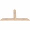 Ekena Millwork Portland Smooth Timber Gable Bracket, Douglas Fir, 60"W x 32"H x 1 1/2"D x 5 1/2"F, 13/12 Pitch GBW060X32X0206POR00SDF - alternate 5